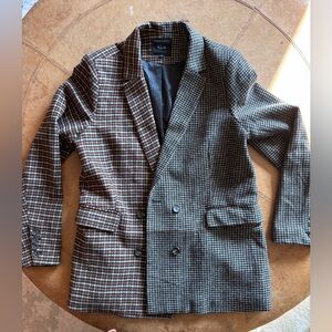 Rails plaid mixed patterns blazer 🔥 🤓 🥵